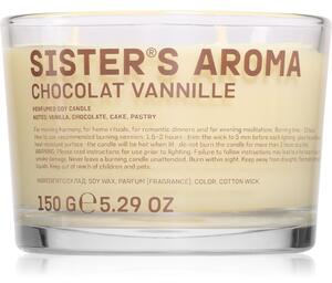 Sister's Aroma Chocolat Vannille mirisna svijeća 150 g