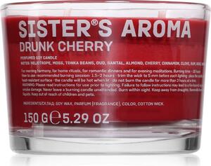 Sister's Aroma Drunk Cherry mirisna svijeća 150 g
