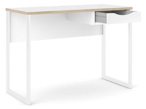 Bijeli radni stol Tvilum Function Plus, 110 x 48 cm