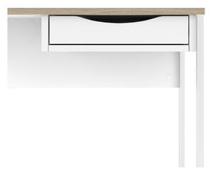 Bijeli radni stol Tvilum Function Plus, 110 x 48 cm