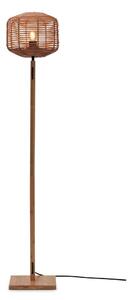 Stojeća svjetiljka u prirodnoj boji sa sjenilom od ratana (visina 130 cm) Tanami – Good&Mojo