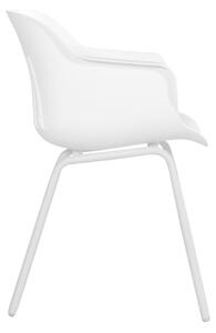 Bijele plastične vrtne stolice u setu 2 kom Jill Rondo – Hartman