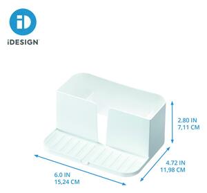 Bijeli držač za deterdžente od reciklirane plastike Eco System – iDesign