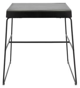 Crni metalni blagovaonski stol 58x75 cm A-Café – Zone