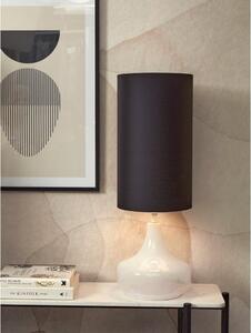 Crna stolna lampa s tekstilnim sjenilom (visina 75 cm) Reykjavik – it's about RoMi
