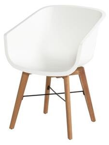 Bijele plastične vrtne stolice u setu 2 kom Amalia – Hartman
