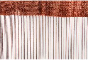 Smeđa zavjesa za vrata 100x200 cm String – Mendola Fabrics