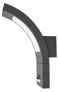 Juvia LED Vanjski Zidna lampa w/Senzor Graphite - Lucande