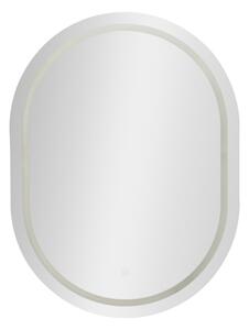 Zidno ogledalo LED Simple Oval