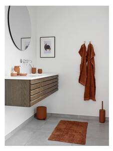 Narančasta/smeđa kupaonska prostirka 50x80 cm Terracotta – Zone
