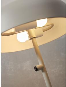 Siva stolna lampa s metalnim sjenilom (visina 45 cm) Porto L – it's about RoMi