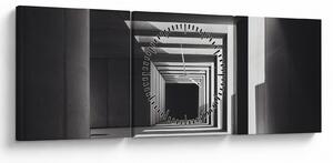 Slika - Kvadratni tunel (sa satom) (90x30 cm)