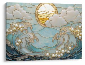 Slika - 3D biseri u oceanu (70x50 cm)