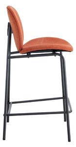 Ciglaste barske stolice u setu 2 kom (visine sjedala 65 cm) Cori – Marckeric