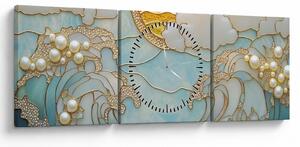 Slika - 3D biseri u oceanu (sa satom) (90x30 cm)