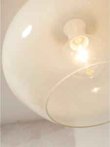 Bež stropna svjetiljka sa staklenim sjenilom ø 35 cm Bologna – it's about RoMi