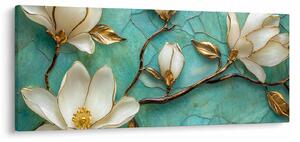 Slika - 3D magnolije (120x50 cm)