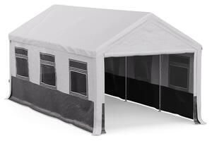 Blumfeldt Party Haven, šator, 598 x 296 x 280 cm, otporan na vremenske uvjete, čelični okvir, jednostavan za sastavljanje, s bočnim stijenkama