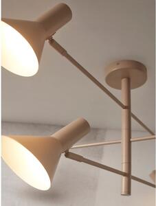 Smeđa stropna svjetiljka s metalnim sjenilom ø 13,5 cm Izmir – it's about RoMi