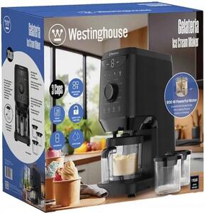 Westinghouse WKICMX-1003 Gelateria Aparat za Sladoled – 800 W, 10 Programa, 3 Posude od 470 ml