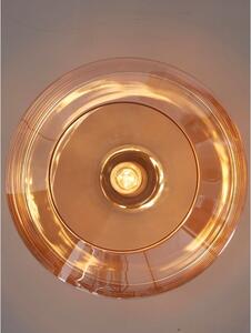 Smeđa stropna svjetiljka sa staklenim sjenilom ø 35 cm Verona – it's about RoMi