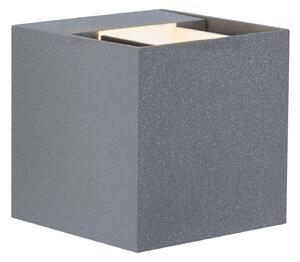 Cybo vanjska zidna svjetiljka 8x8 cm siva 2.700 K - Paulmann