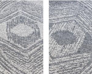 Sivi/krem okrugao vanjski tepih ø 140 cm Gemini – Elle Decoration