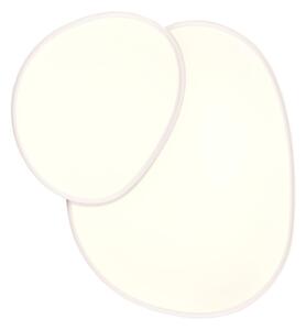 Bijela LED stropna svjetiljka 63.5x77 cm Rise – Trio