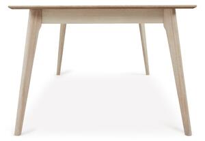 Proširiv blagovaonski stol s pločom stola u dekoru hrasta u prirodnoj boji 105x220 cm Porto – Furnhouse