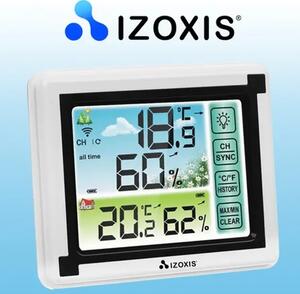 Bežična meteorološka stanica s vanjskim senzorom – temperatura i vlaga, LCD ekran