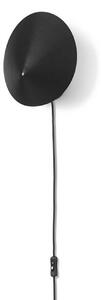 Zidne Svjetiljka ferm LIVING, Arum Sconce, Crno, Dnevna soba, Nehrđajući čelik, Dizajn
