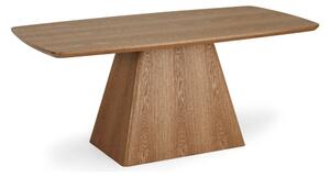 Blagovaonski stol s pločom stola u dekoru hrasta u prirodnoj boji 90x180 cm Star – Furnhouse