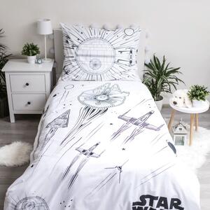 Pamučna dječja posteljina sa svjetlećim efektom za krevet za jednu osobu 140x200 cm Star Wars – Jerry Fabrics