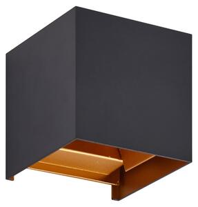 Vanjske Svjetiljka Lindby, Nivar, Crno, Balkon, Metal, Moderan