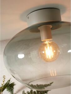 Siva stropna svjetiljka sa staklenim sjenilom ø 35 cm Bologna – it's about RoMi