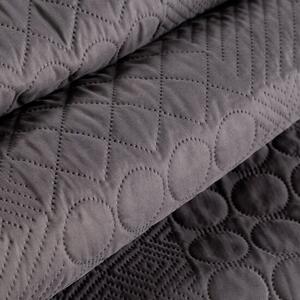 Dizajnerski prekrivač Boni tamno sivi Širina: 170 cm | Duljina: 210 cm