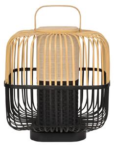 Stolne Lampa Forestier, Bamboo Square M, Crno, Dnevna soba, Bambus, Dizajn