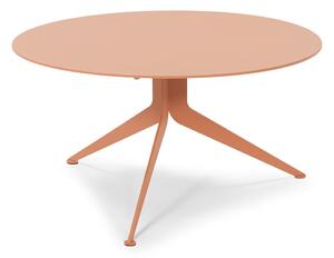 Metalni okrugao stolić za kavu u boji lososa ø 78 cm Daley – Spinder Design