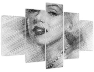 Slika - Portret Marilyn Monroe (150x105 cm)
