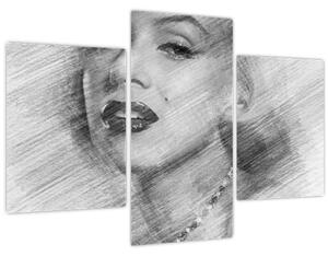 Slika - Portret Marilyn Monroe (90x60 cm)