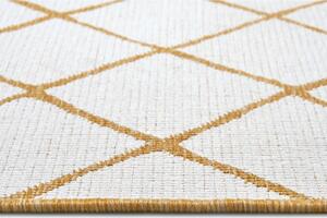 Oker žuti/bijeli vanjski tepih 80x150 cm Malaga – NORTHRUGS