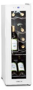 Klarstein Shiraz 12 Slim, vinski ormarić, 32 l, 12 boca, 85 W, 5–18 °C, dodirna upravljačka ploča