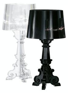 Stolne Lampa Kartell, Bourgie, prigušiv, Providna, Dnevna soba, Plastika, Dizajn