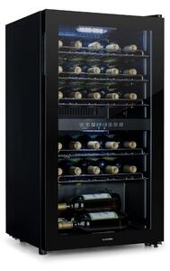 Klarstein Shiraz 29 Duo, vinoteka, 2 zone, 80 l/29 boca, 5 - 22 °C, na dodir, crna