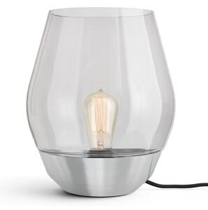 Stolne Lampa New Works, Bowl, Sivo, Dnevna soba, Metal, Dizajn