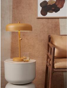 Narančasta stolna lampa s metalnim sjenilom (visina 45 cm) Porto L – it's about RoMi