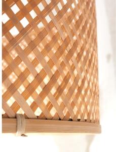 Stolna lampa u prirodnoj boji s bambusovim sjenilom (visina 53 cm) Java – Good&Mojo