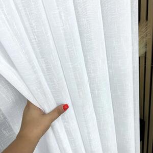 Tkanina za zavjese Batist Rainline bijela vis. 3,00 m
