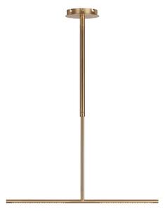 LED stropna svjetiljka u zlatnoj boji 74x17 cm Omni – UMAGE