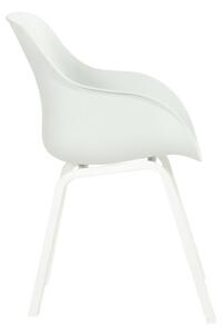 Bijele plastične vrtne stolice u setu 2 kom Le Soleil Element – Hartman